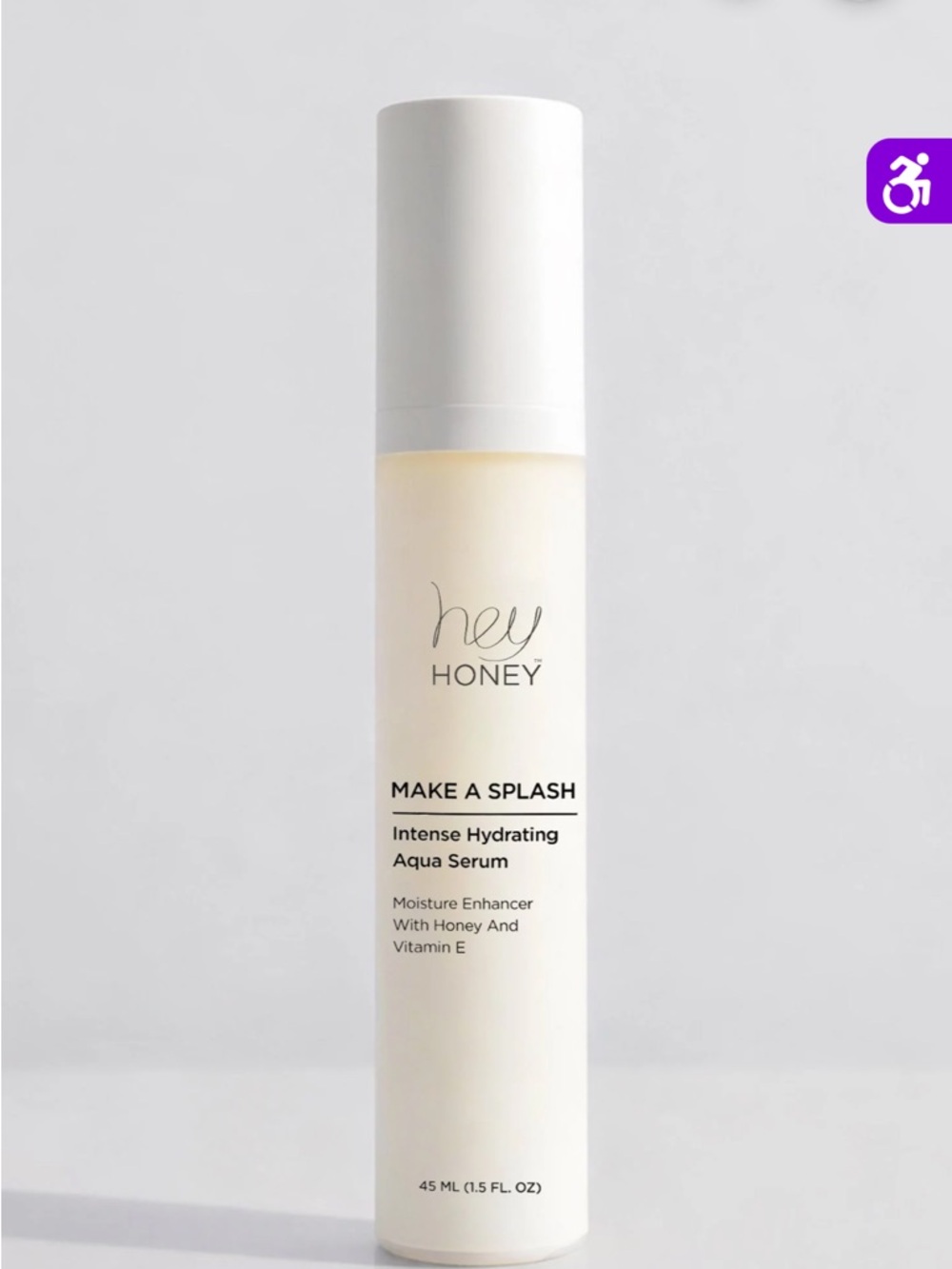 Hey Honey Make A Splash Intense Hydrating Aqua Serum - Cream